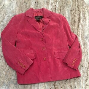 Jerry Lewis Genuine Suede Coat